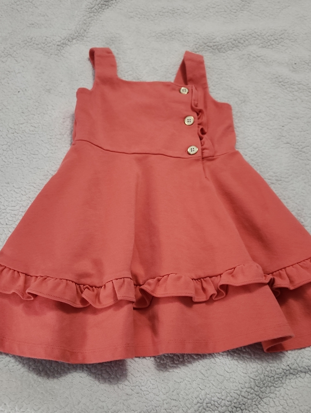 Janie & Jack tank ruffle dress Size 4